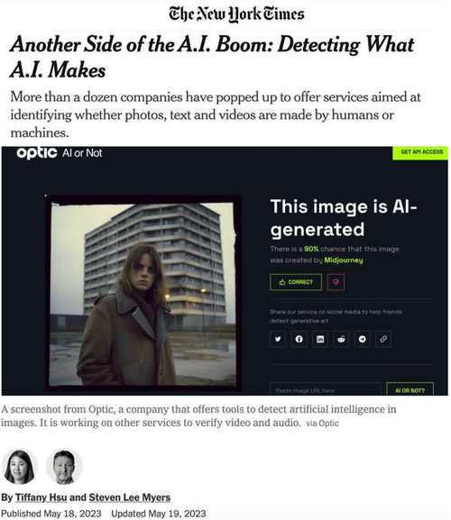 New York Times article