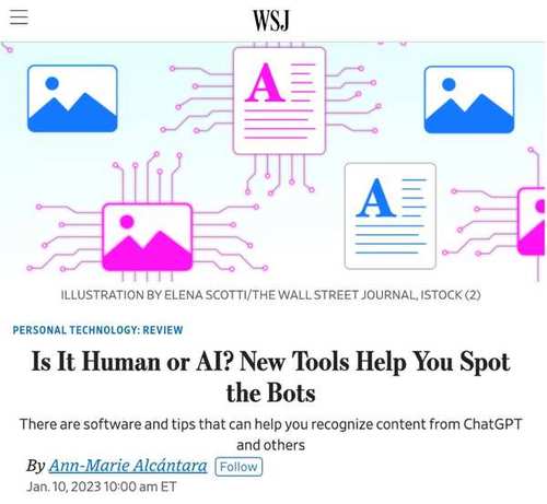 Wall Street Journal article