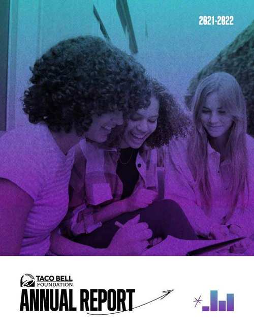 Taco Bell Foundation Annual Report 2021-2022
